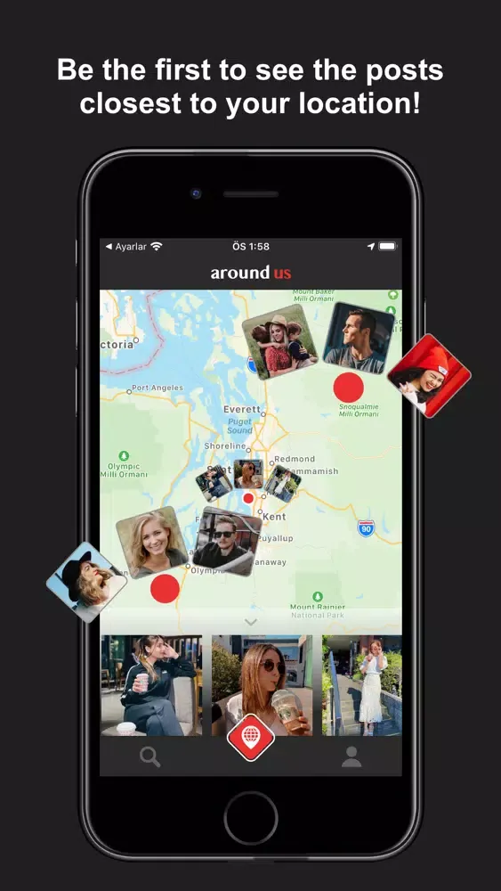 Around Us - Discover and Chat স্ক্রিনশট