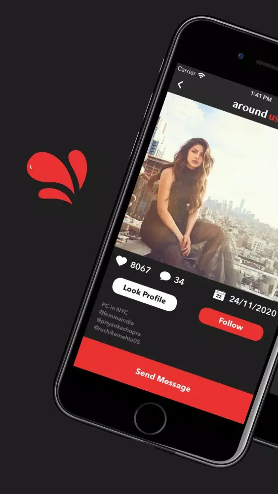 Around Us - Discover and Chat স্ক্রিনশট