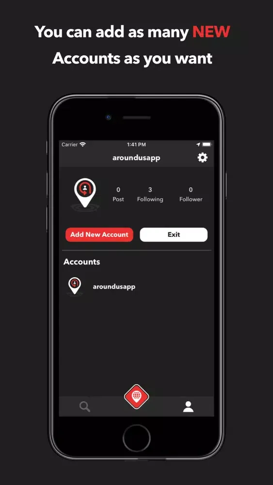 Around Us - Discover and Chat স্ক্রিনশট