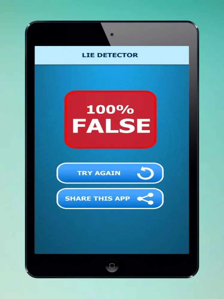 Lie Detector Simulator Prank - Fun With Friends & Family with the Prank Lie Detector Simulator App iPad  سکرین شاٹس