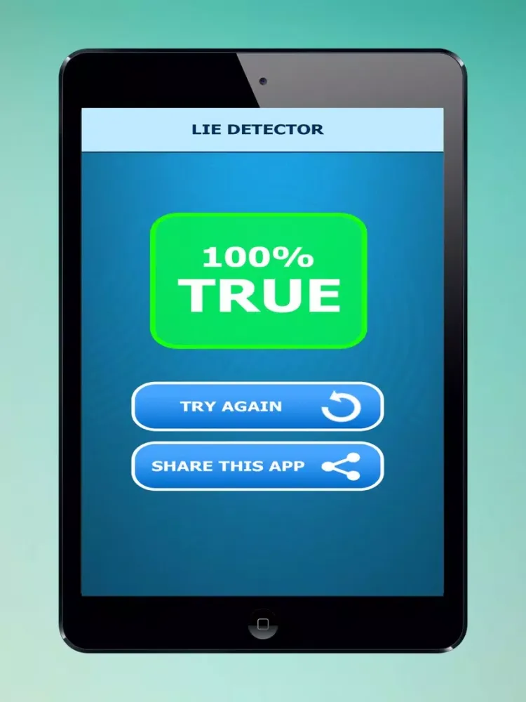 Lie Detector Simulator Prank - Fun With Friends & Family with the Prank Lie Detector Simulator App iPad  سکرین شاٹس