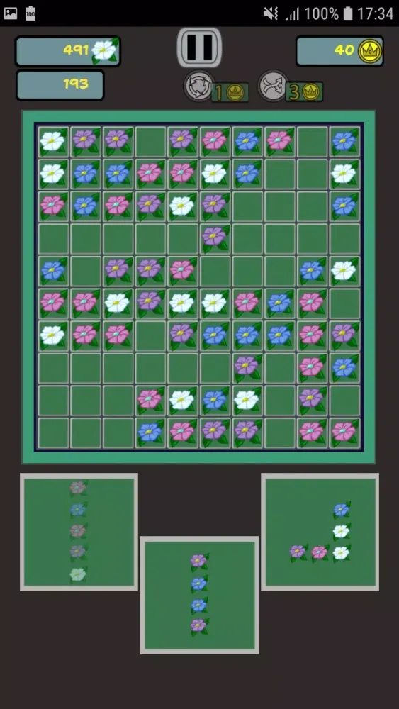 Flowers Block Puzzle Screenshots