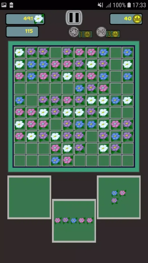 Flowers Block Puzzle Screenshots