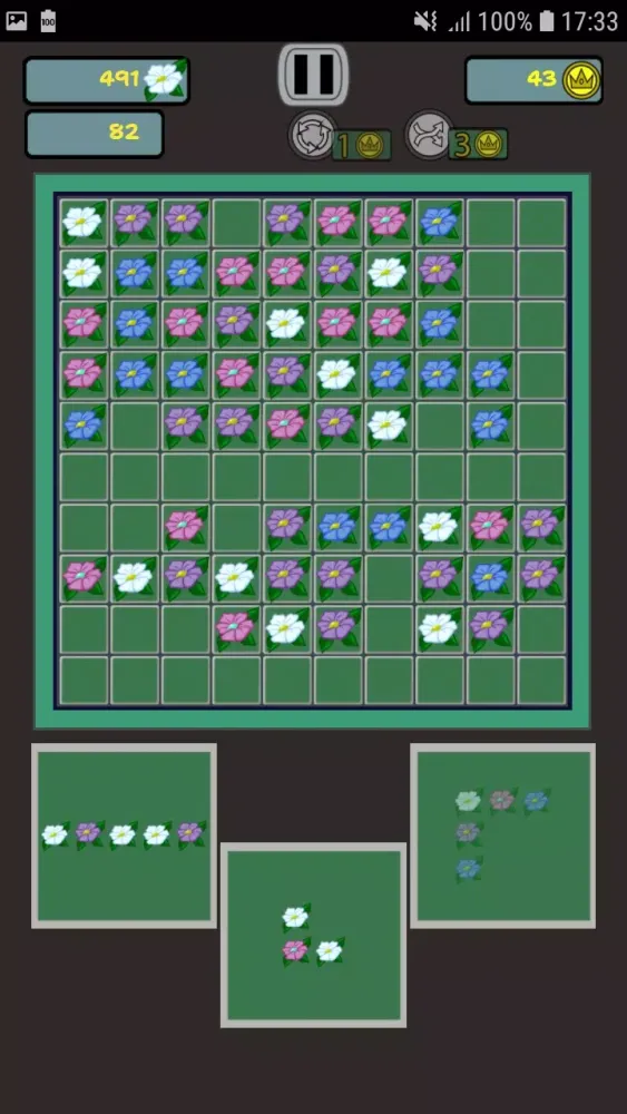 Flowers Block Puzzle Screenshots