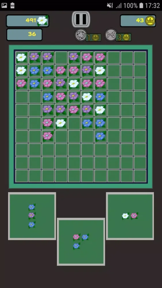 Flowers Block Puzzle Screenshots