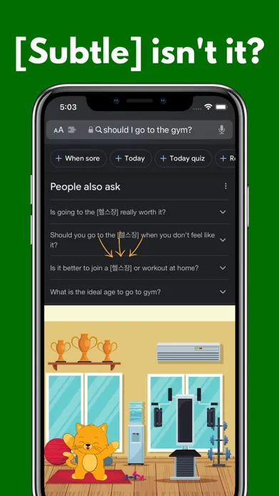 Linguisticat Language Learning Screenshots