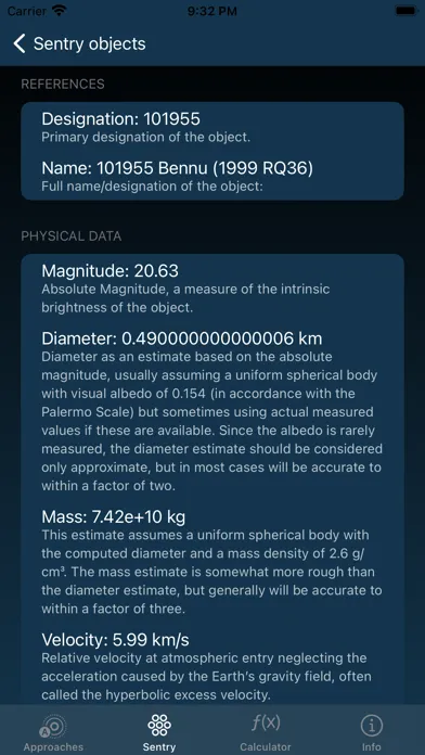 Asteroid Close Approach应用截图