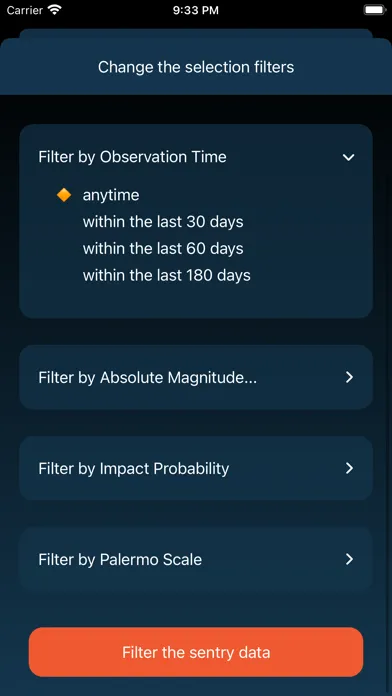 Asteroid Close Approach应用截图