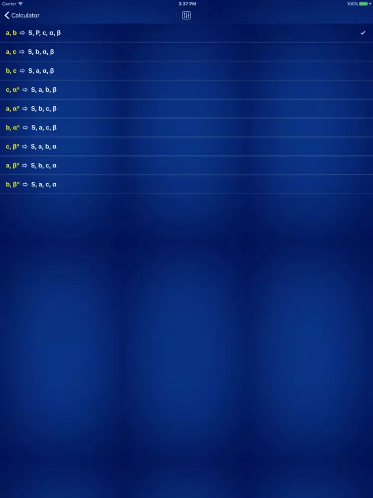 Zrzuty ekranu Geometry Calculator - Solver iPad 