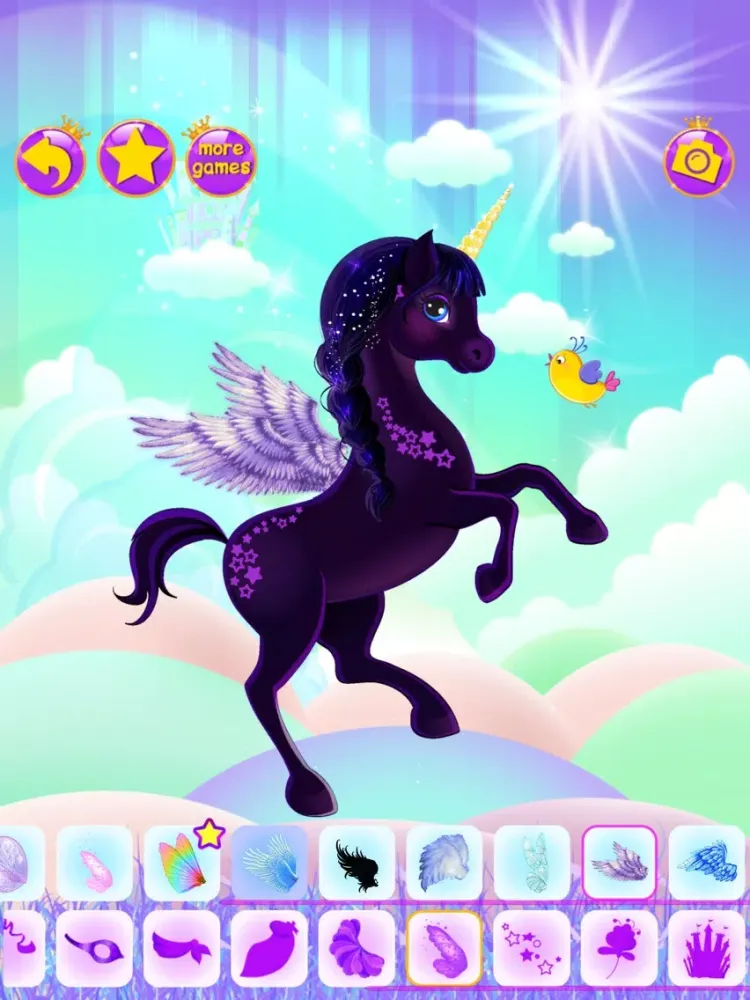 Unicorn Dress Up - Girls Games iPad  스크린샷