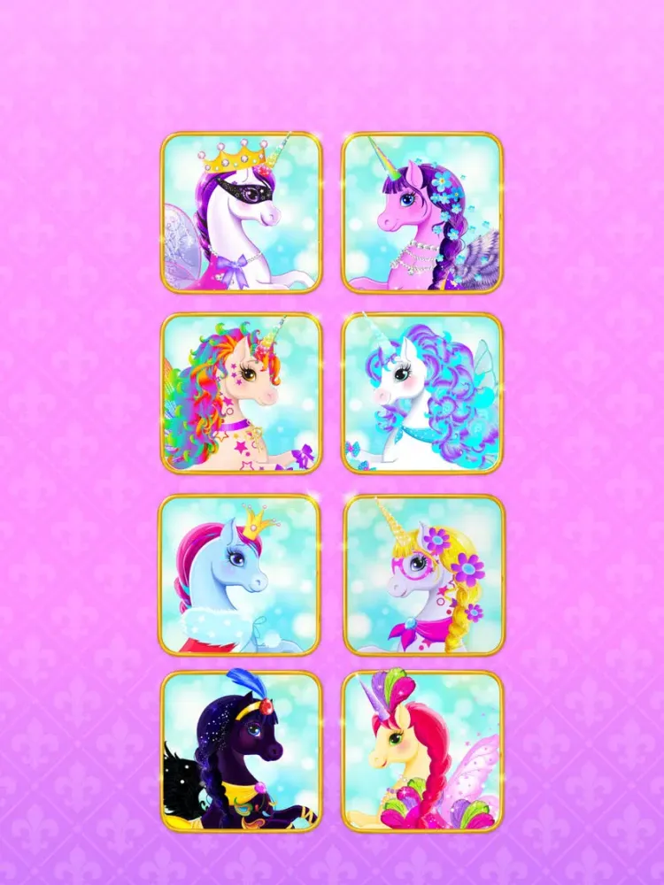 Unicorn Dress Up - Girls Games iPad  스크린샷