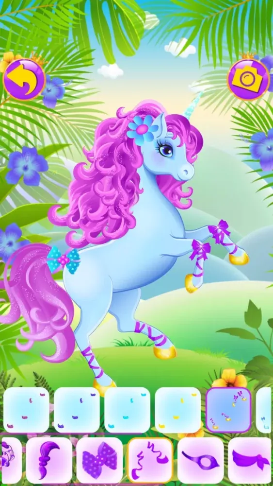 Unicorn Dress Up - Girls Games 스크린샷