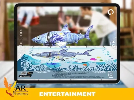 Tangkapan layar AR Phoenix | Augmented Reality iPad 