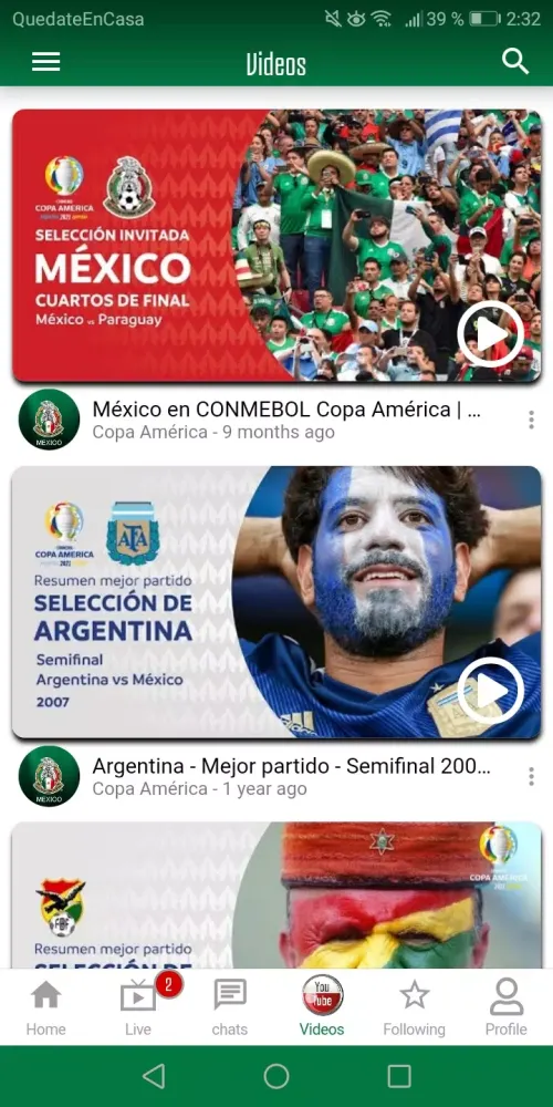 Mexico Soccer Team - Gold Cup スクリーンショット