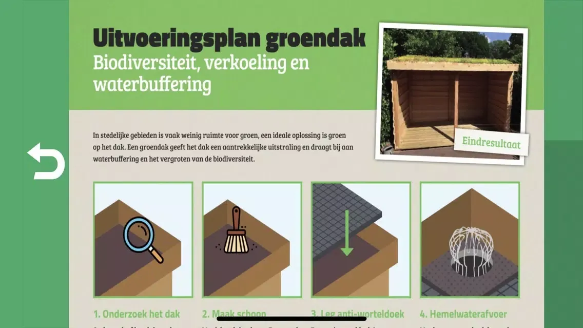 Capturas de tela do VergroenGroningen
