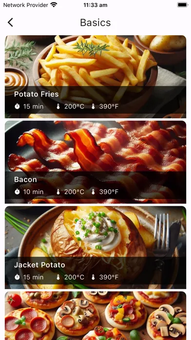 Ảnh chụp màn hình của Luft Lite: Air Fryer Recipes
