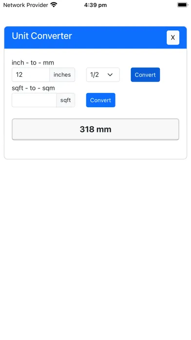 Tangkapan skrin Tile Calc