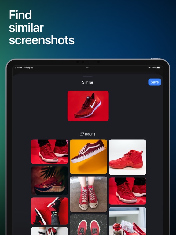 Arrange: Screenshot Organizer iPad  Screenshots