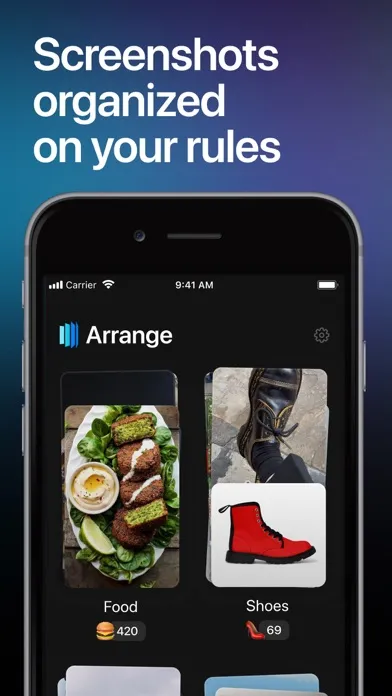 Arrange: Screenshot Organizer Ekran Görüntüleri