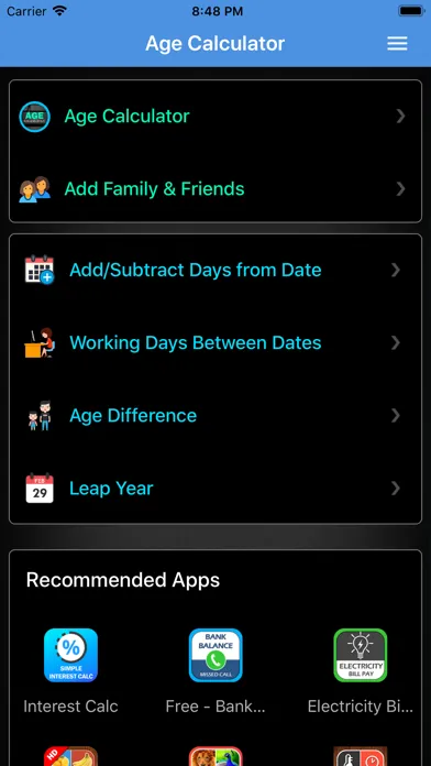 Age Calculator ++ Screenshots