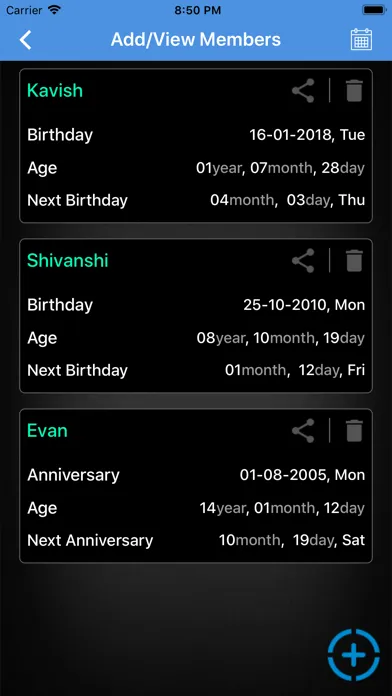 Age Calculator ++ Screenshots
