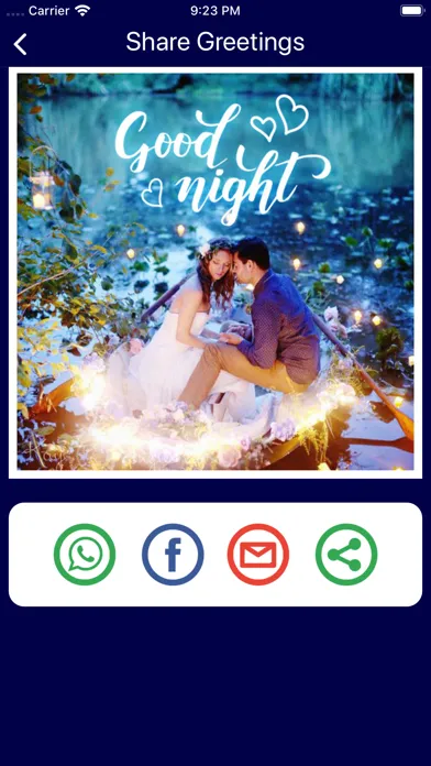 Good Night SMS 스크린샷