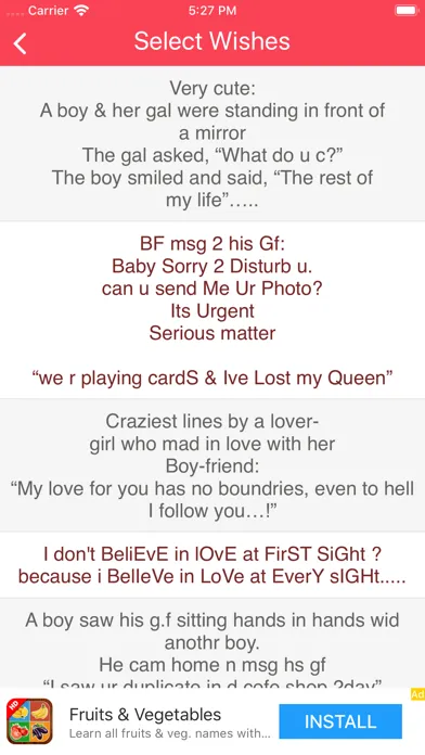 Love Messages & Quotes Screenshots