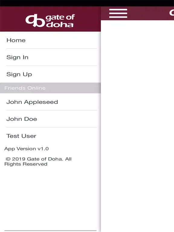 Gate of Doha iPad 应用截图