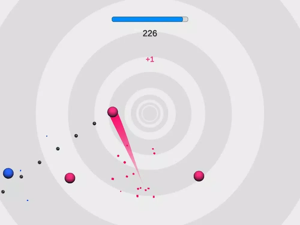 ภาพหน้าจอของ Blitzz ball iPad 