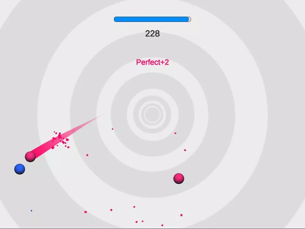 ภาพหน้าจอของ Blitzz ball iPad 
