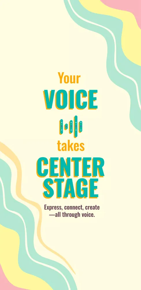 Tangkapan layar Arré Voice: Short Audio Social