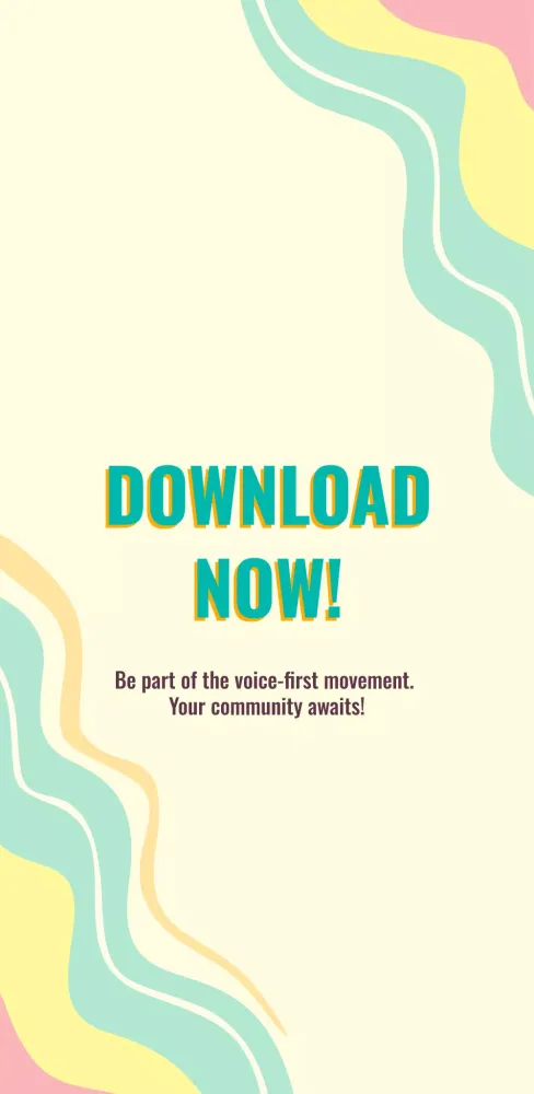 Tangkapan layar Arré Voice: Short Audio Social