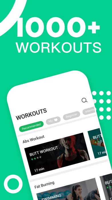 Home Workout & Fitness Plans Screenshots