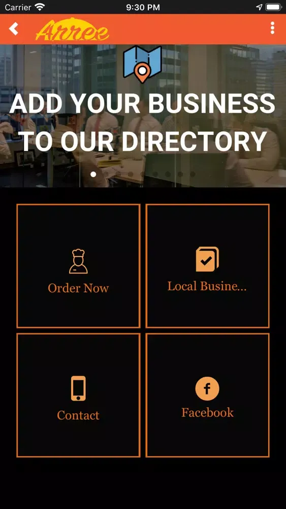 Capturas de pantalla de ARREE Delivery