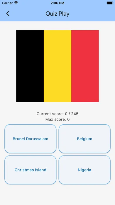 Country Flag Quiz: Study Flags 스크린샷