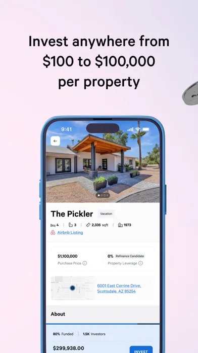 Zrzuty ekranu Arrived: Real Estate Investing