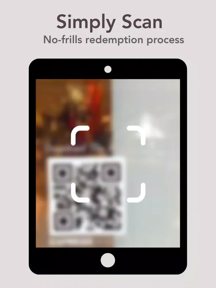 Tangkapan layar ARRO Coffee Merchant App iPad 