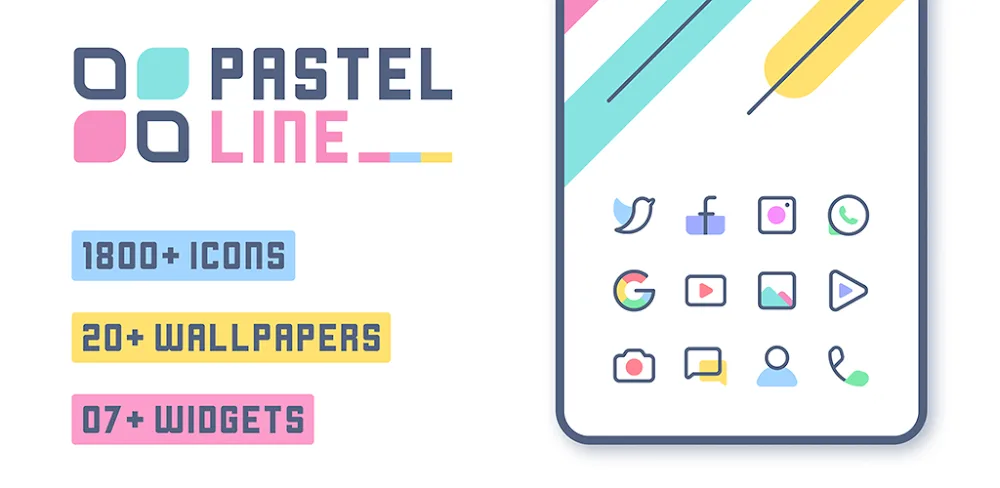 PastelLine IconPack