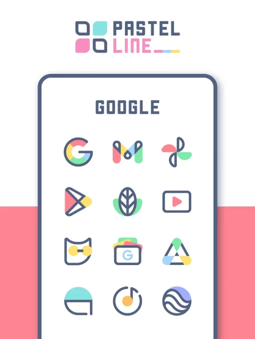 PastelLine IconPack-screenshot-3