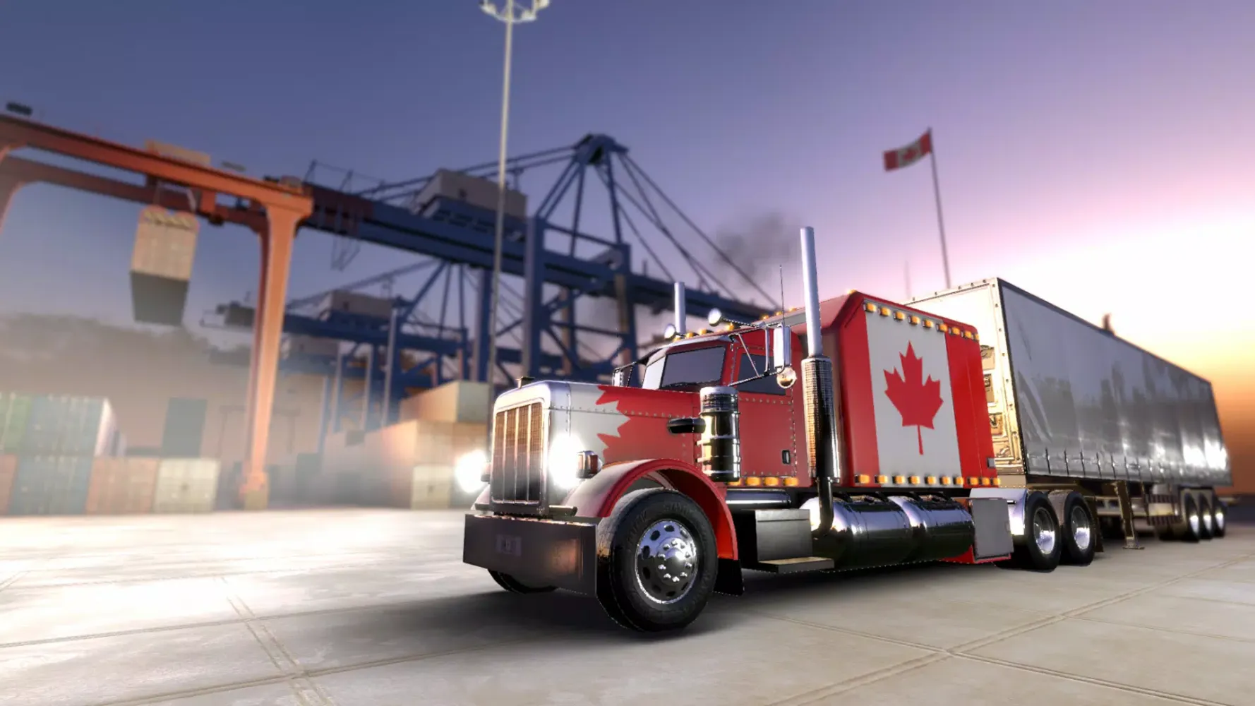 Capturas de tela do Truck Simulator Magical Canada