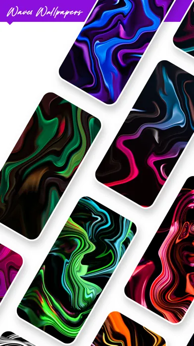 Ảnh chụp màn hình của Waves Wallpapers