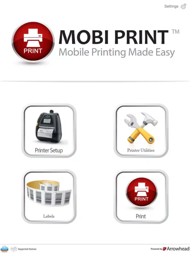 Mobi Print Enterprise iPad  Screenshots