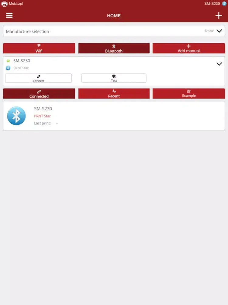 Mobi Print Pro iPad  Screenshots