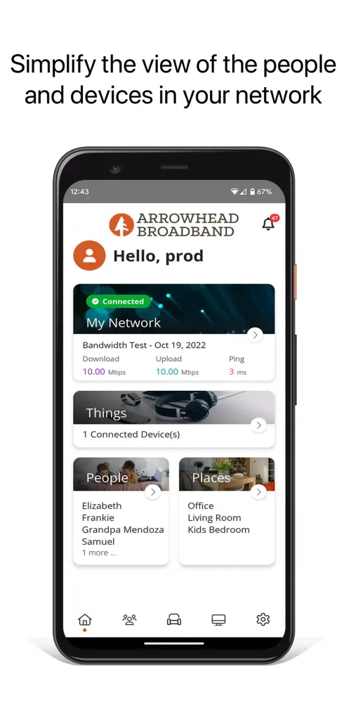 Arrowhead Superior Wifi Screenshots