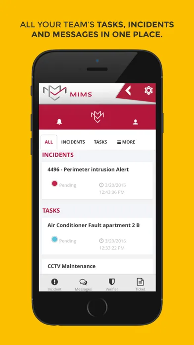 Captures d'écran de MIMS by Arrow Labs