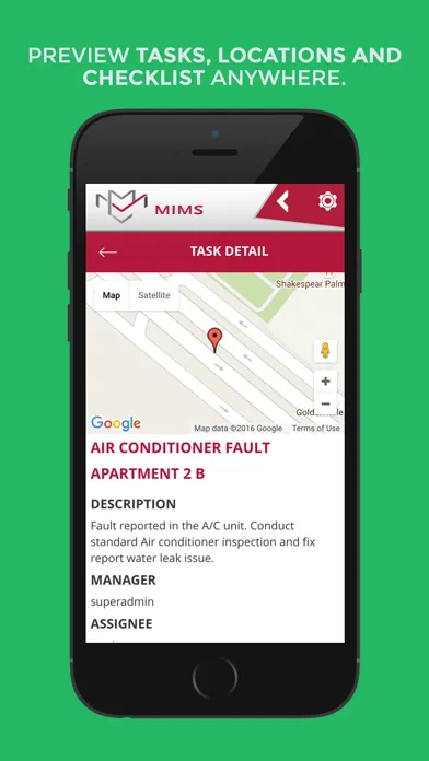 Captures d'écran de MIMS by Arrow Labs