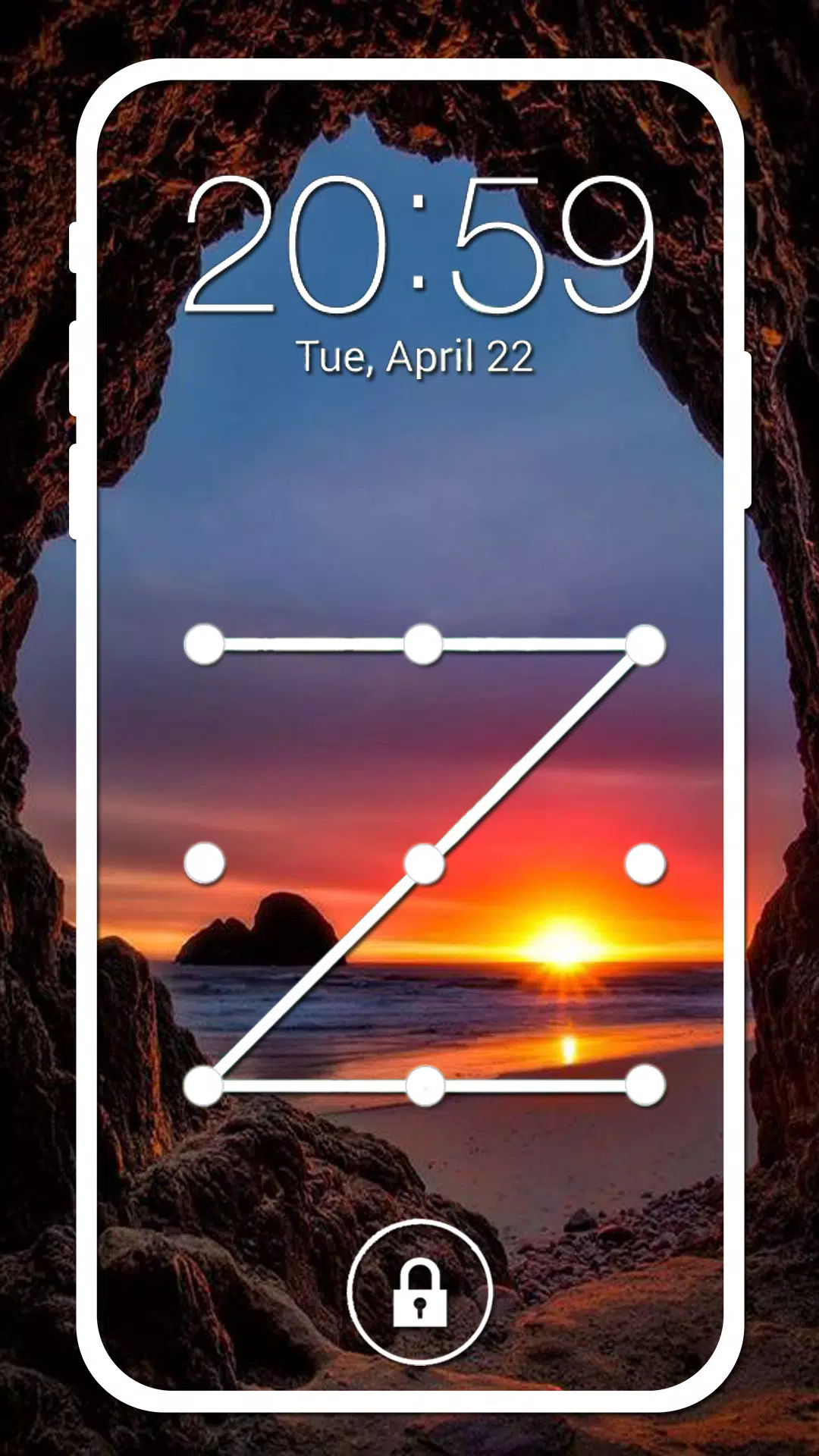 Pattern Lock Screen App Screenshots1