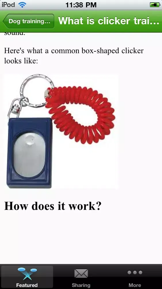 Dog training guide Screenshots