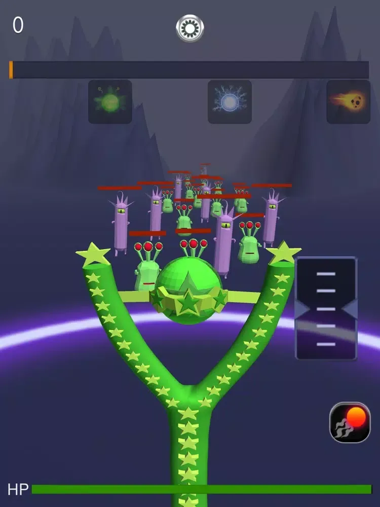 Screenshot di Aliens Catapult iPad 