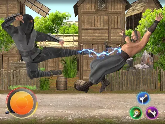 Tangkapan layar Fighter's Fury - Fighting Game iPad 
